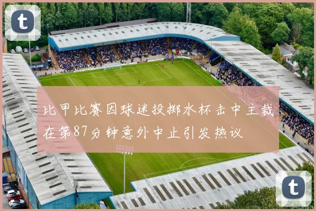 比甲比赛因球迷投掷水杯击中主裁在第87分钟意外中止引发热议